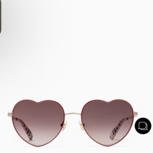 Kate Spade Giavanna Heart Sunglasses